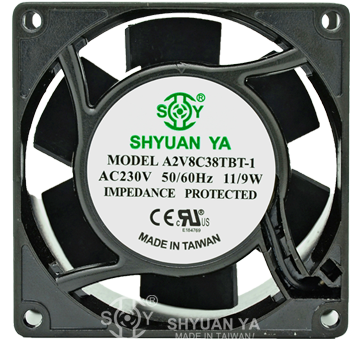 AC Axial Fans Industrial exhaust ventilation fan specification